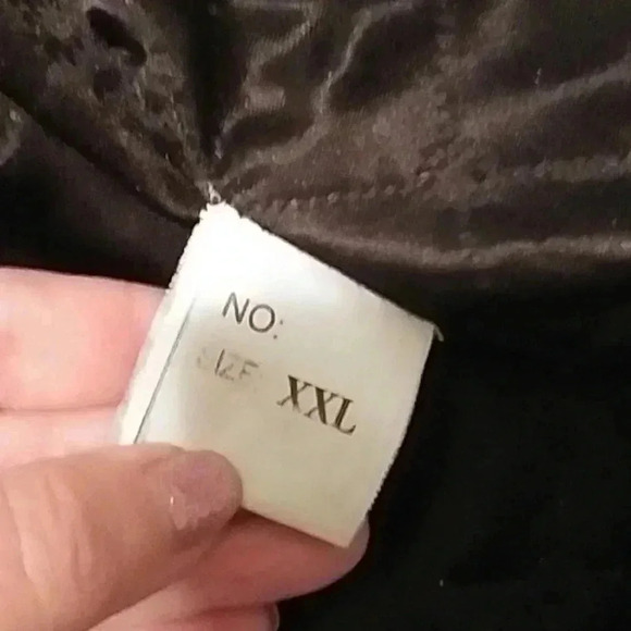 🐾leather jacket with natural fur and cute sleeves - Picture 9 of 16